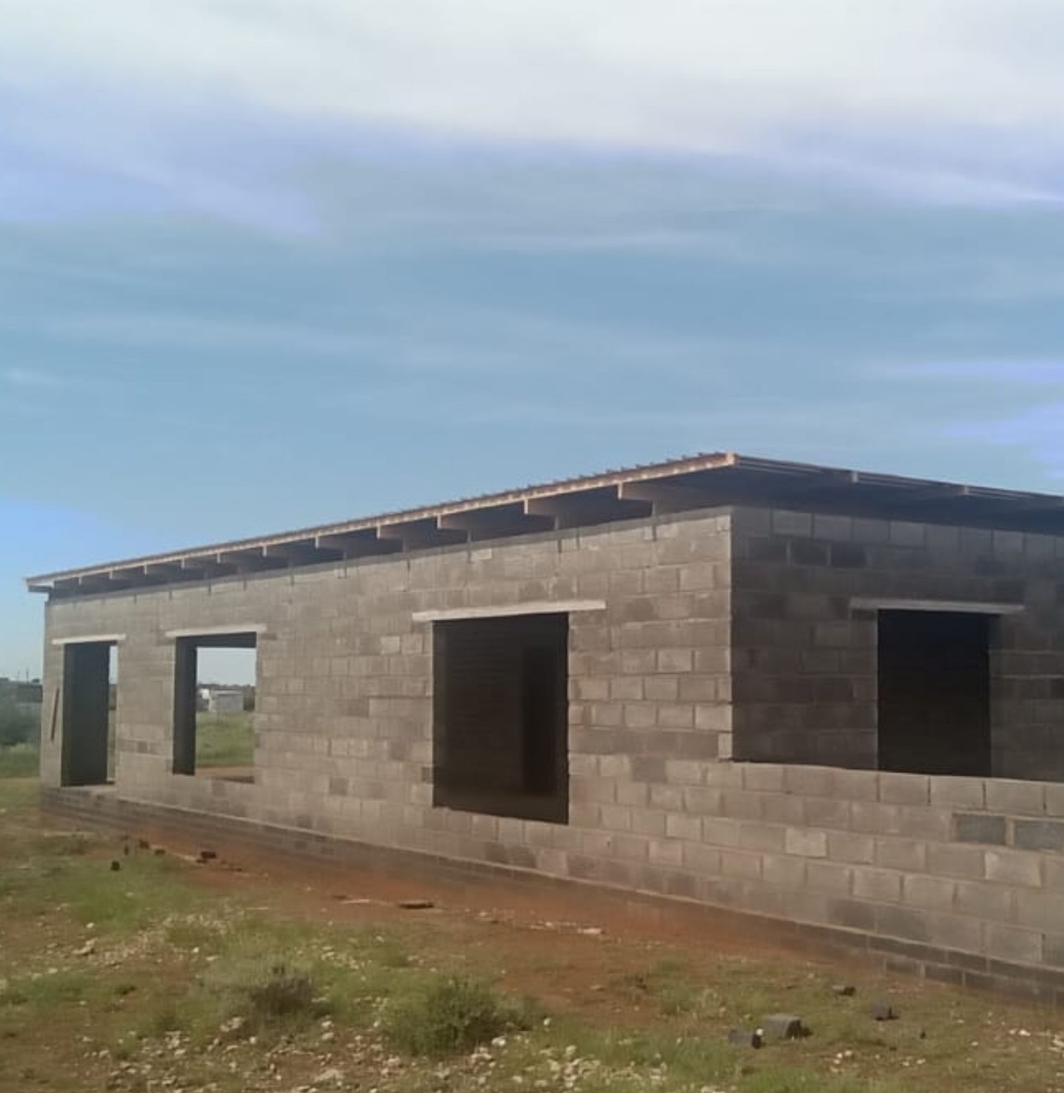 Team at work on local project